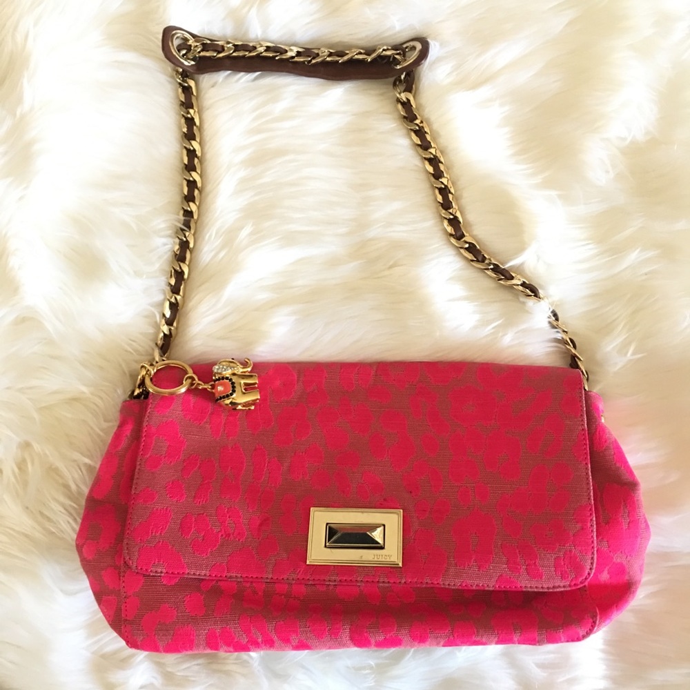 Rare Juicy Couture “Gretchen Brocade” Chain Bag
